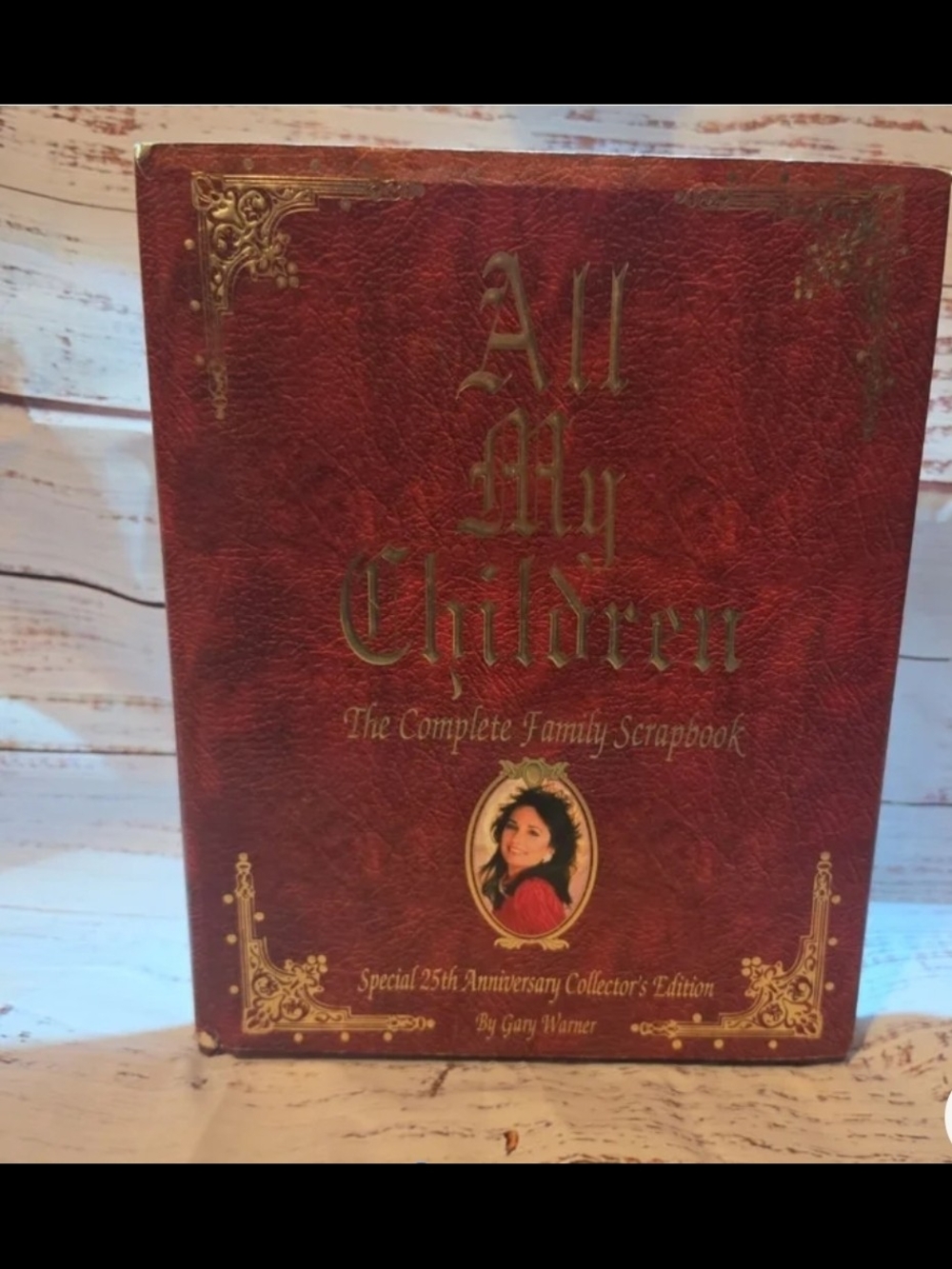 All My Children The Complete Family Scrapbook - Red & Gold Collector's Edition
